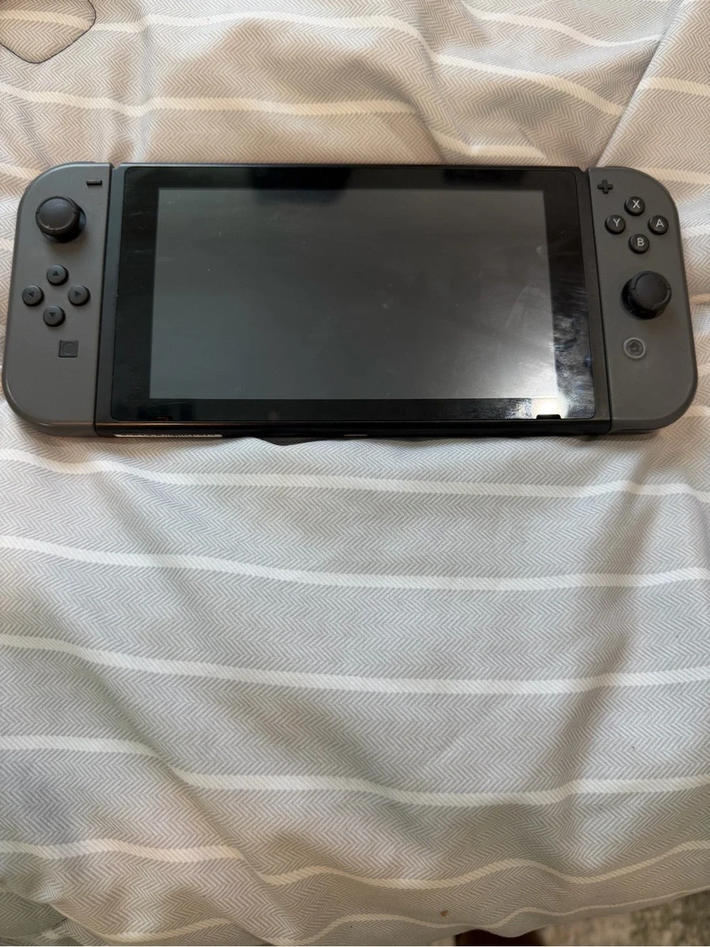 Nintendo switch displayed
